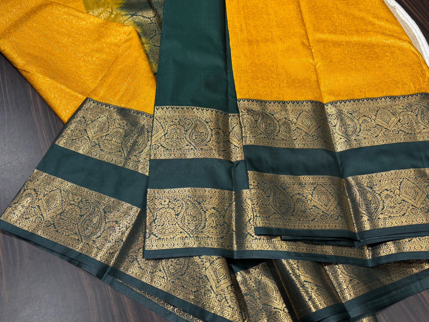 Semi Kanchipuram silk