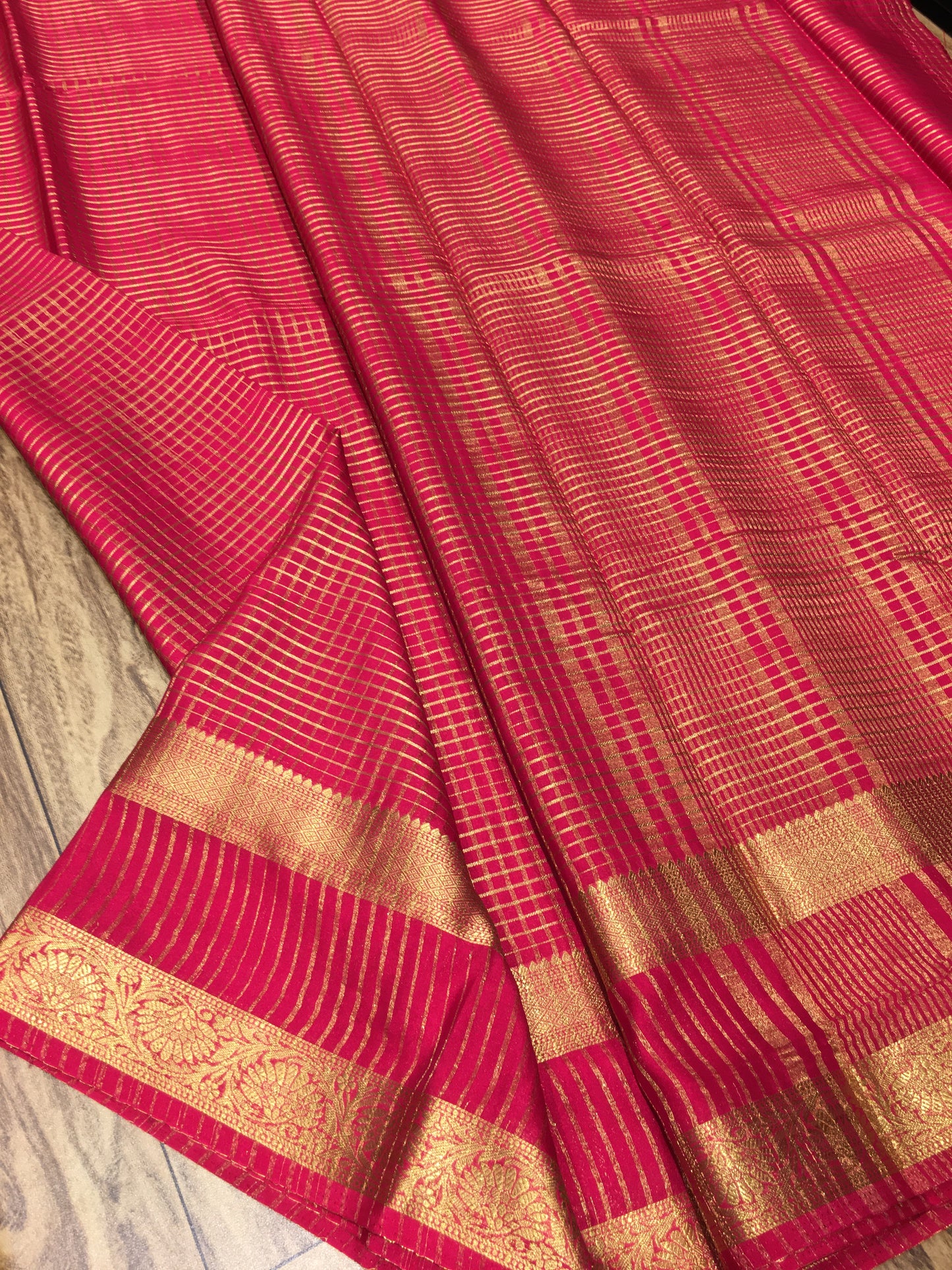 Semi Mysore Crape Silk
