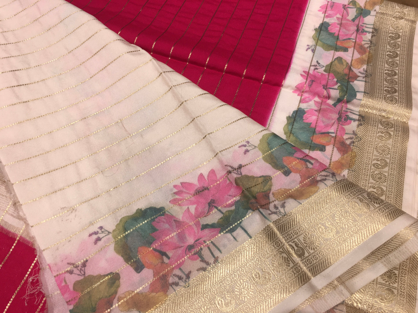 Semi Mysore Crape Silk