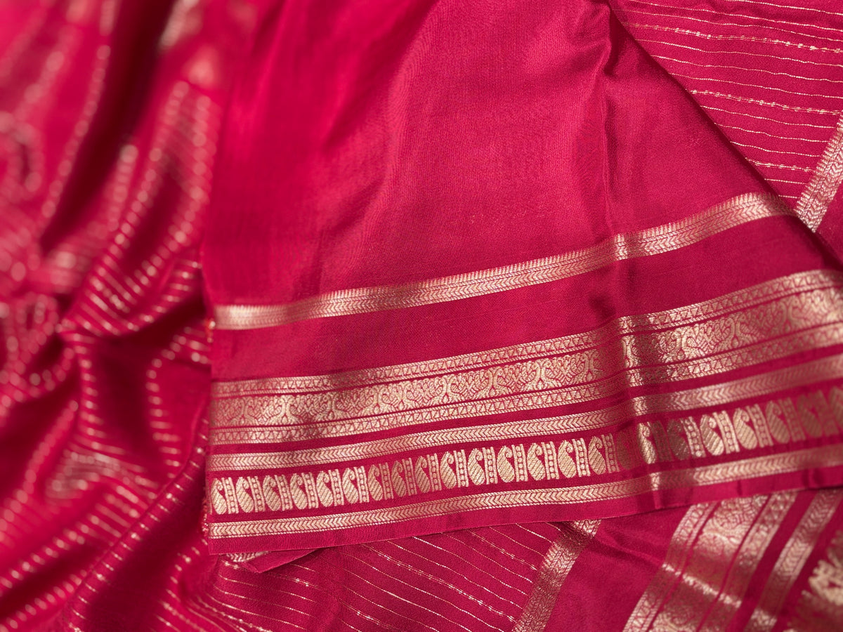 Semi Mysore Crape Silk