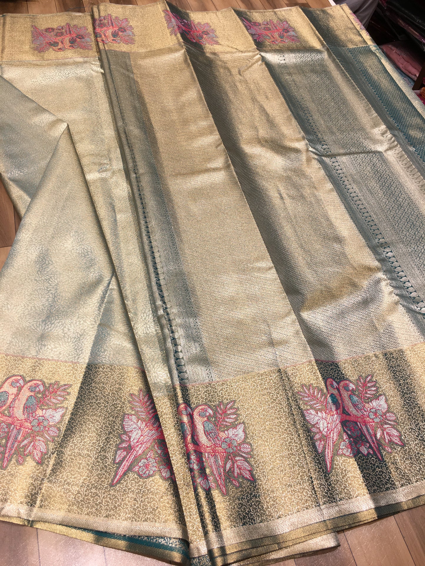 Semi Kanchipuram tissue