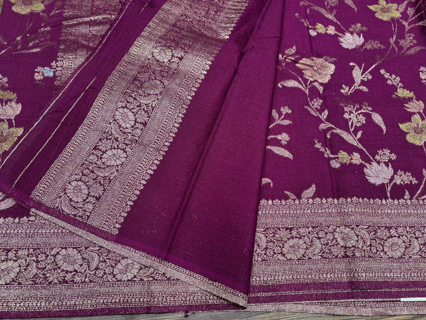 Soft tussar saree