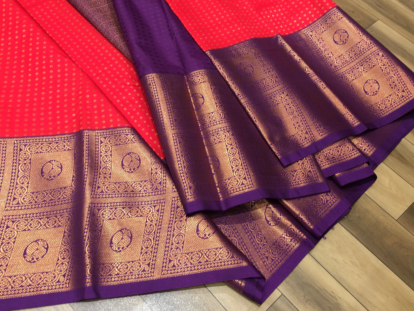 Semi Kanchipuram silk