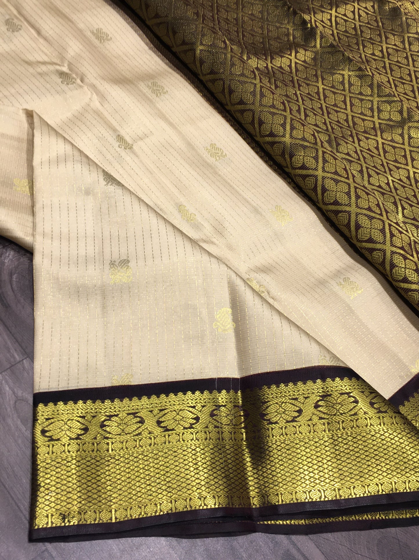 Pure Kanchipuram silk