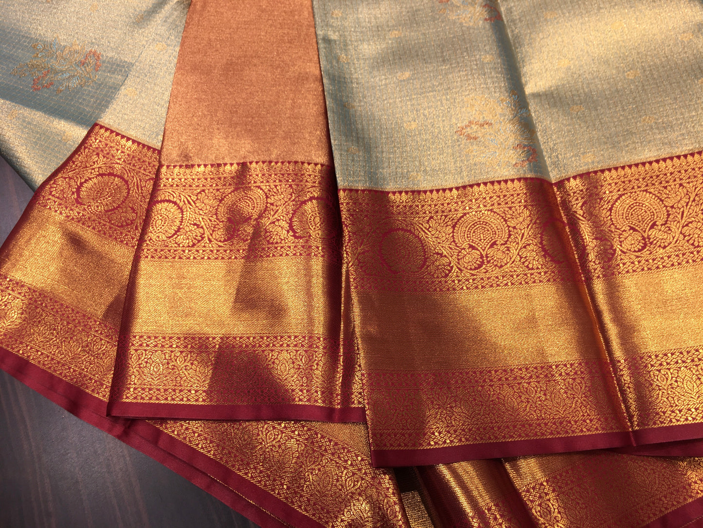 Semi Kanchipuram tissue