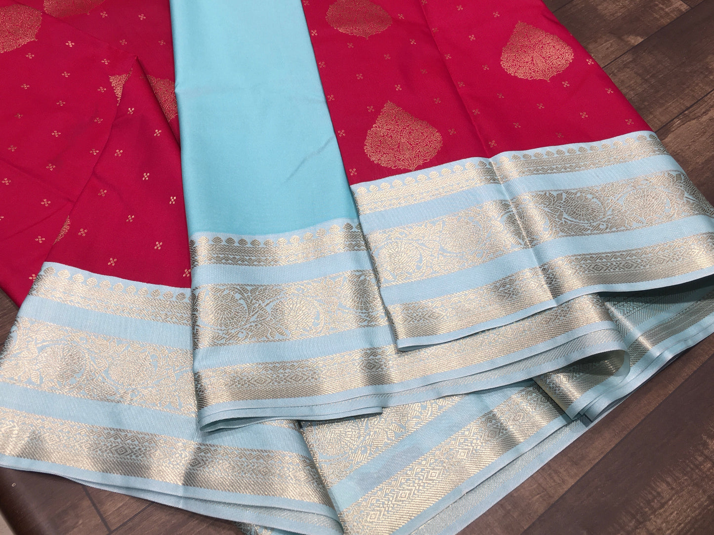Semi Kanchipuram silk