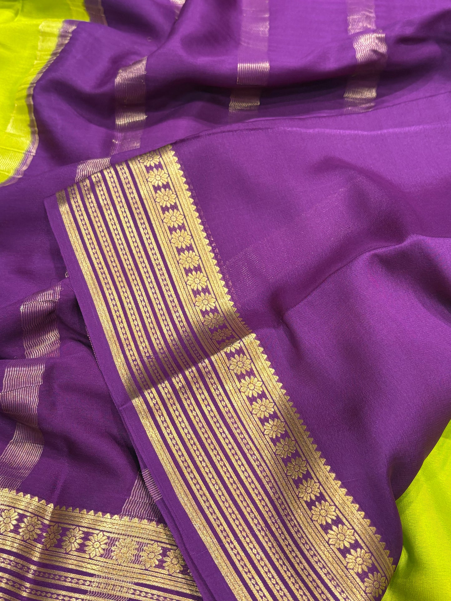 Pure Mysore silk