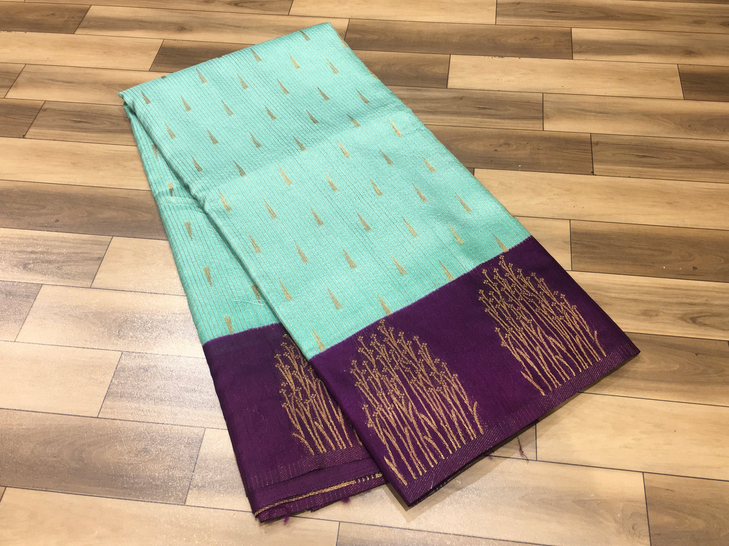 Dupion silk saree