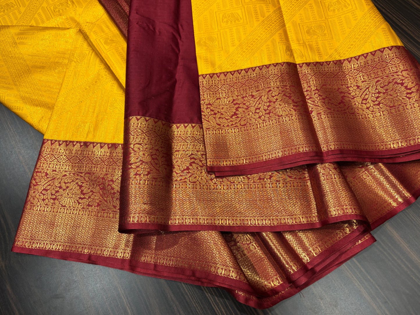 Semi Kanchipuram silk