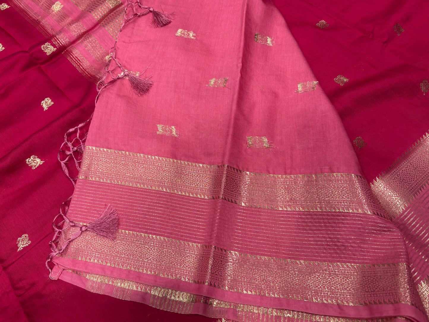 Semi Mysore crape