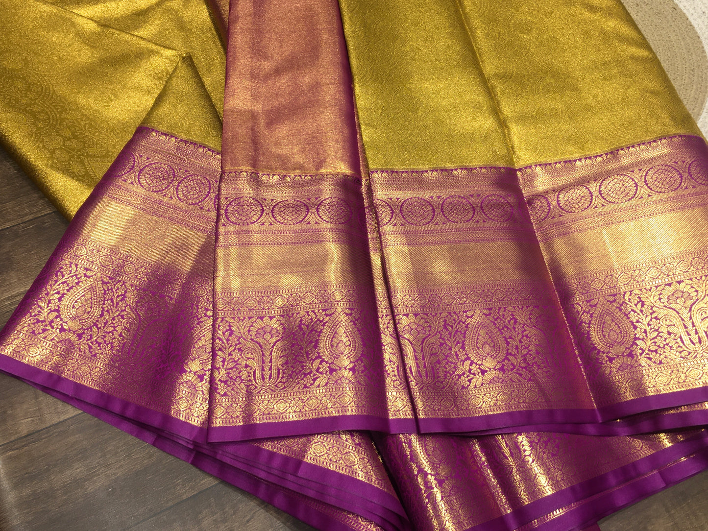 Semi Kanchipuram tissue
