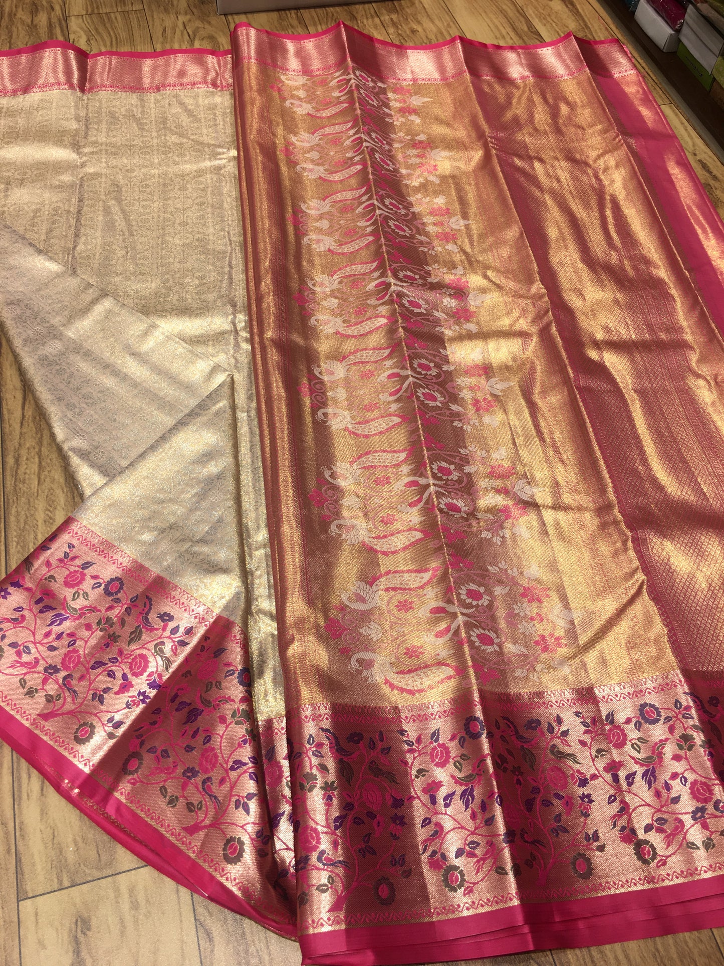 Semi Kanchipuram tissue