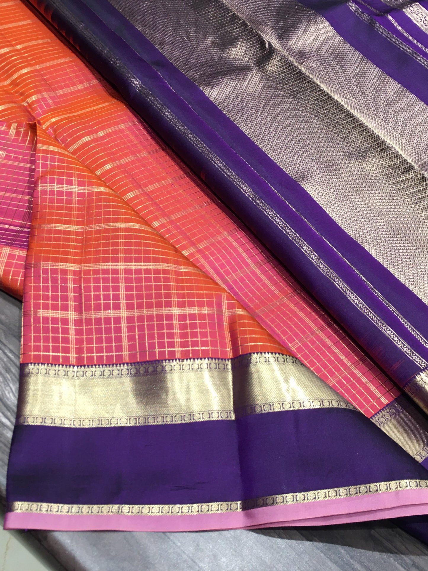 Pure Kanchipuram silk