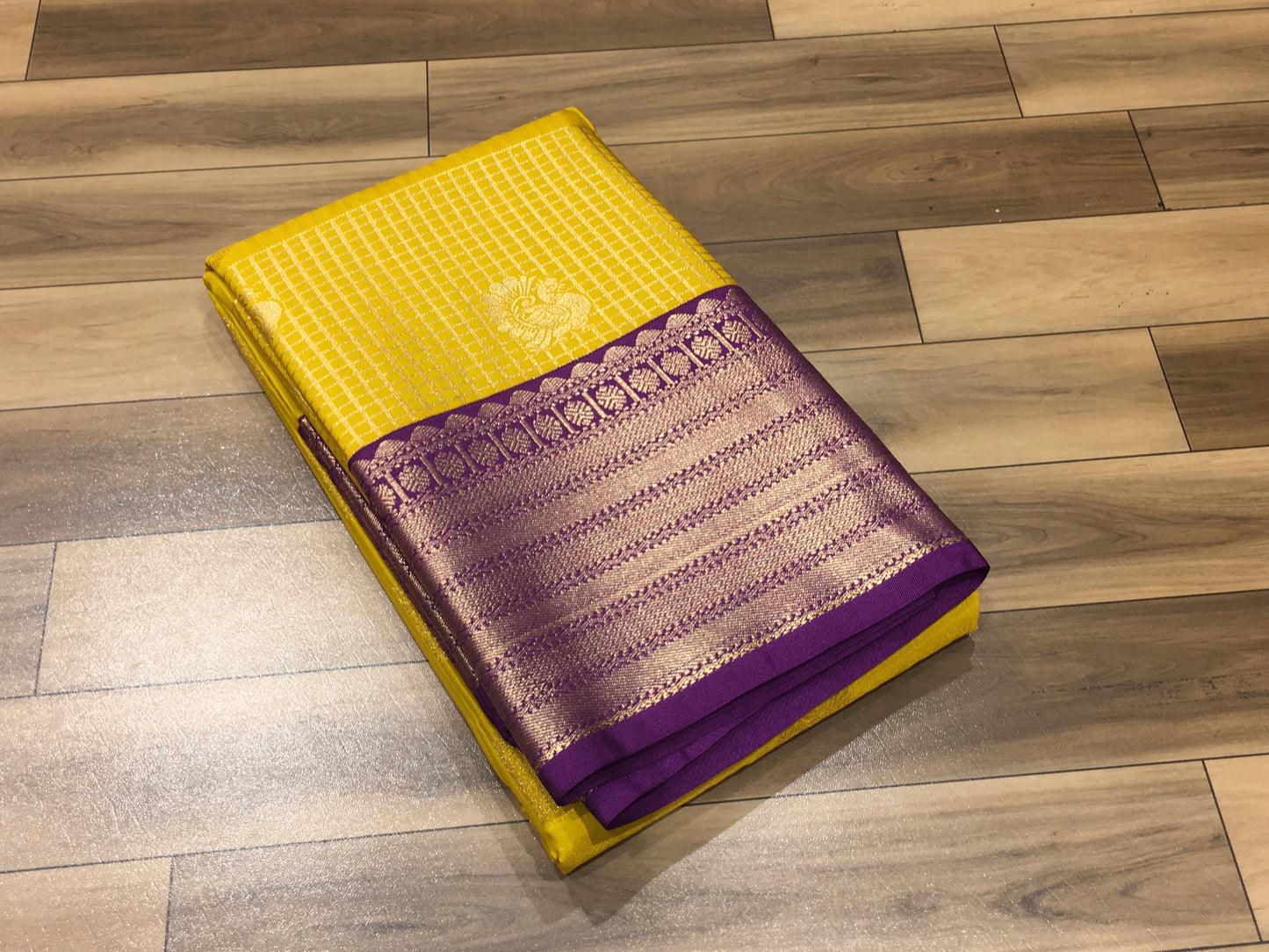 Semi Kanchipuram silk