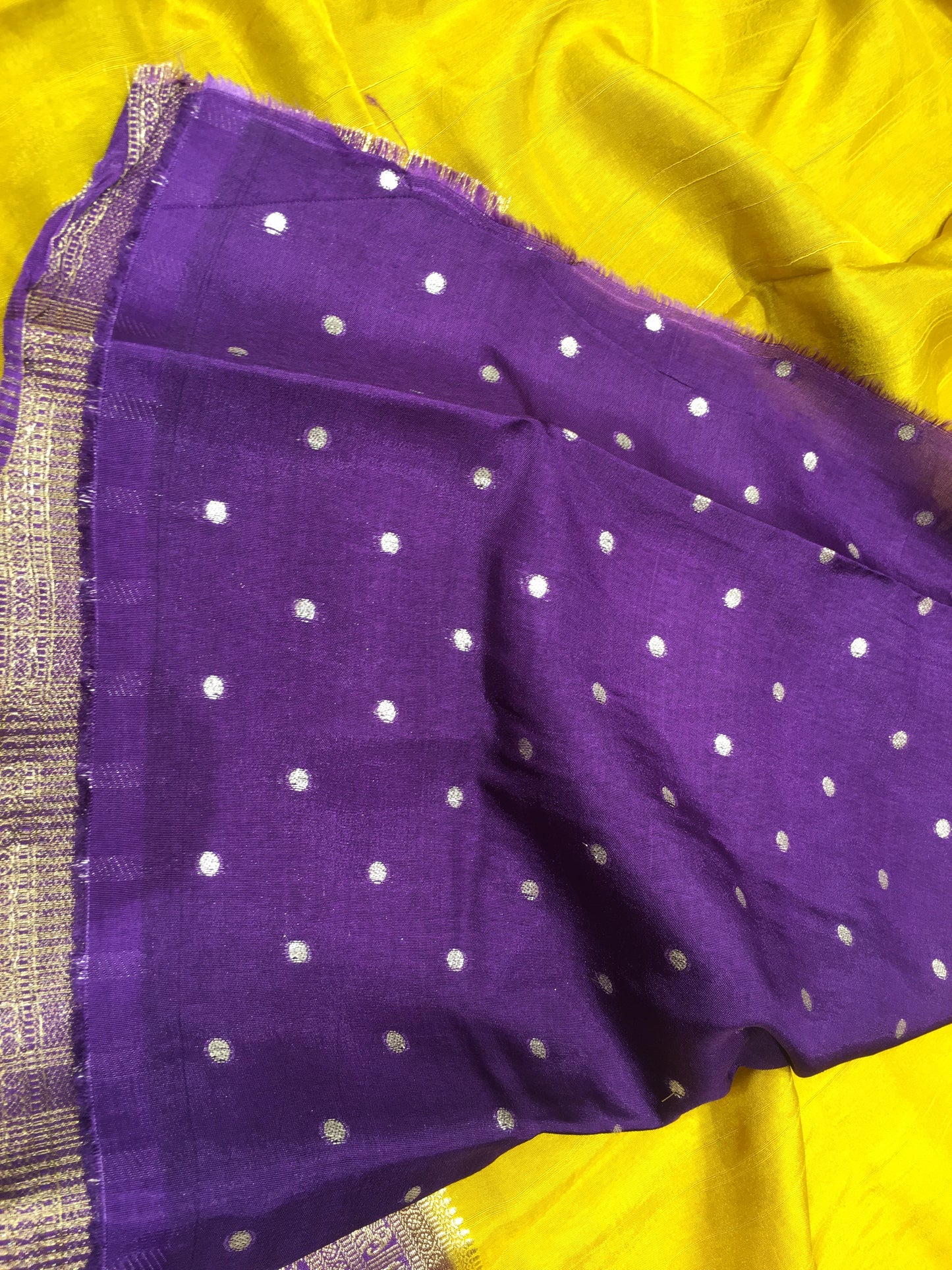 Soft tussar saree