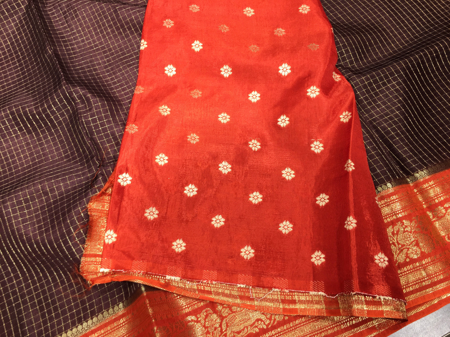 Semi Mysore Crape Silk