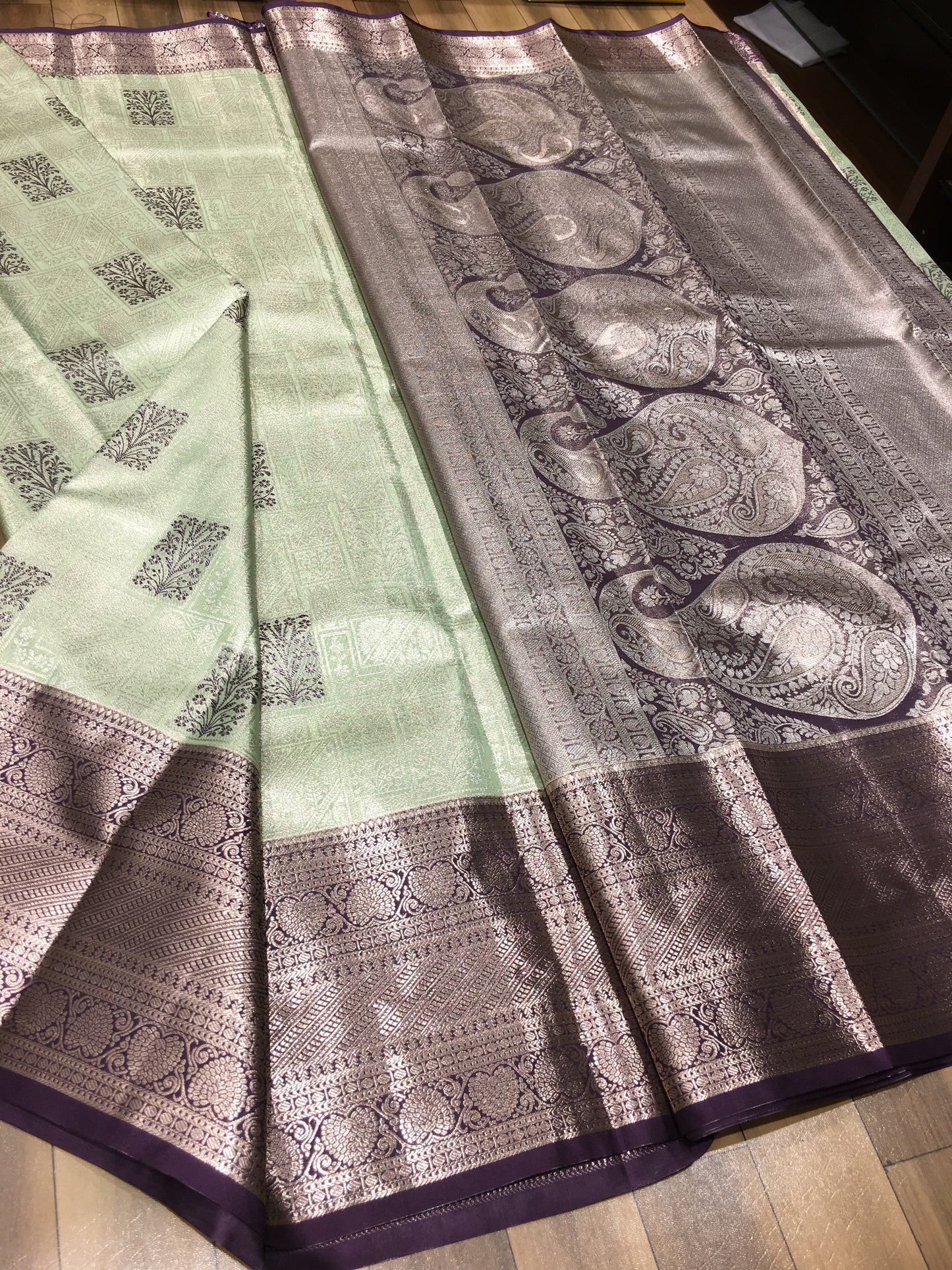 Semi Kanchipuram tissue