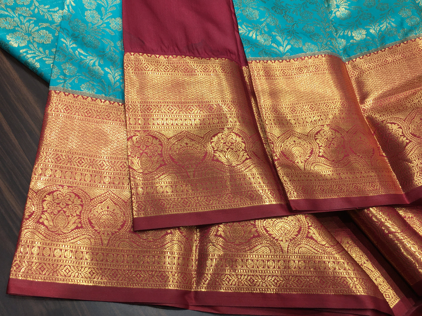Semi Kanchipuram silk