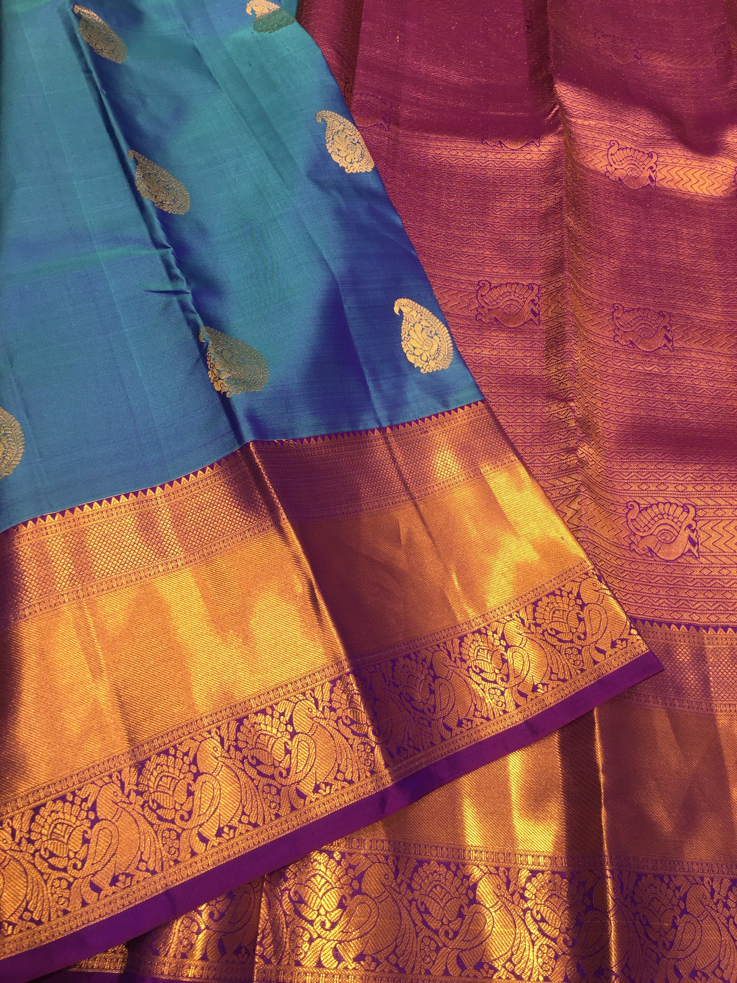Pure Kanchipuram silk