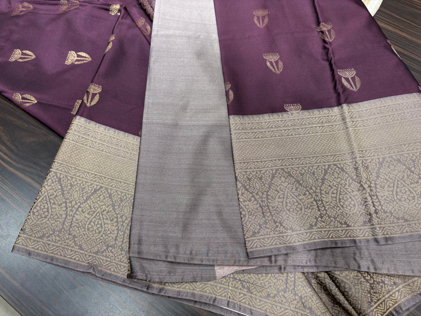 Semi Kanchipuram silk
