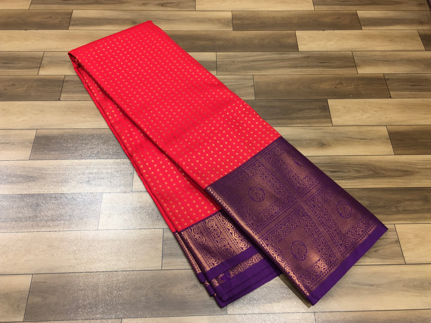 Semi Kanchipuram silk