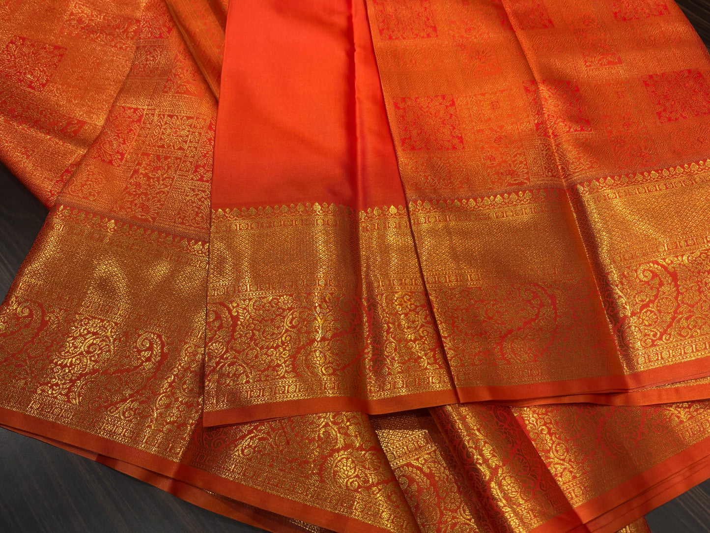 Semi Kanchipuram silk