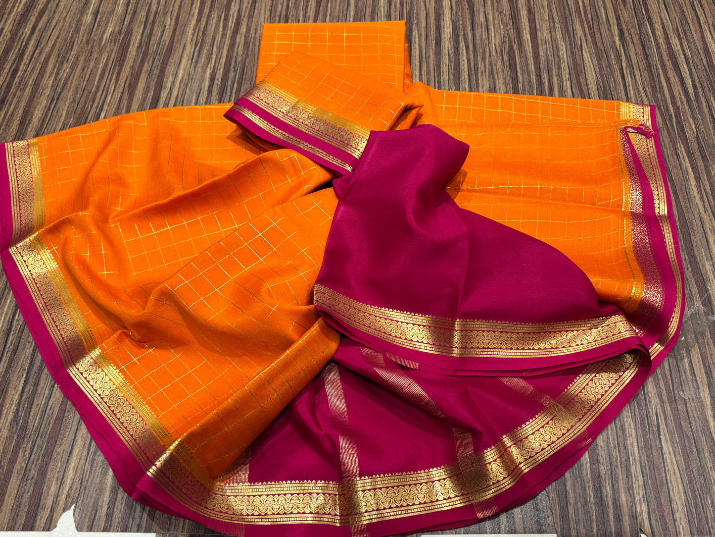 Pure Mysore silk