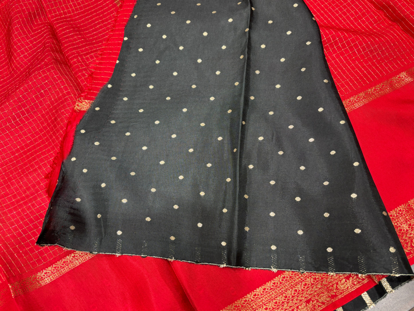 Semi Mysore crape