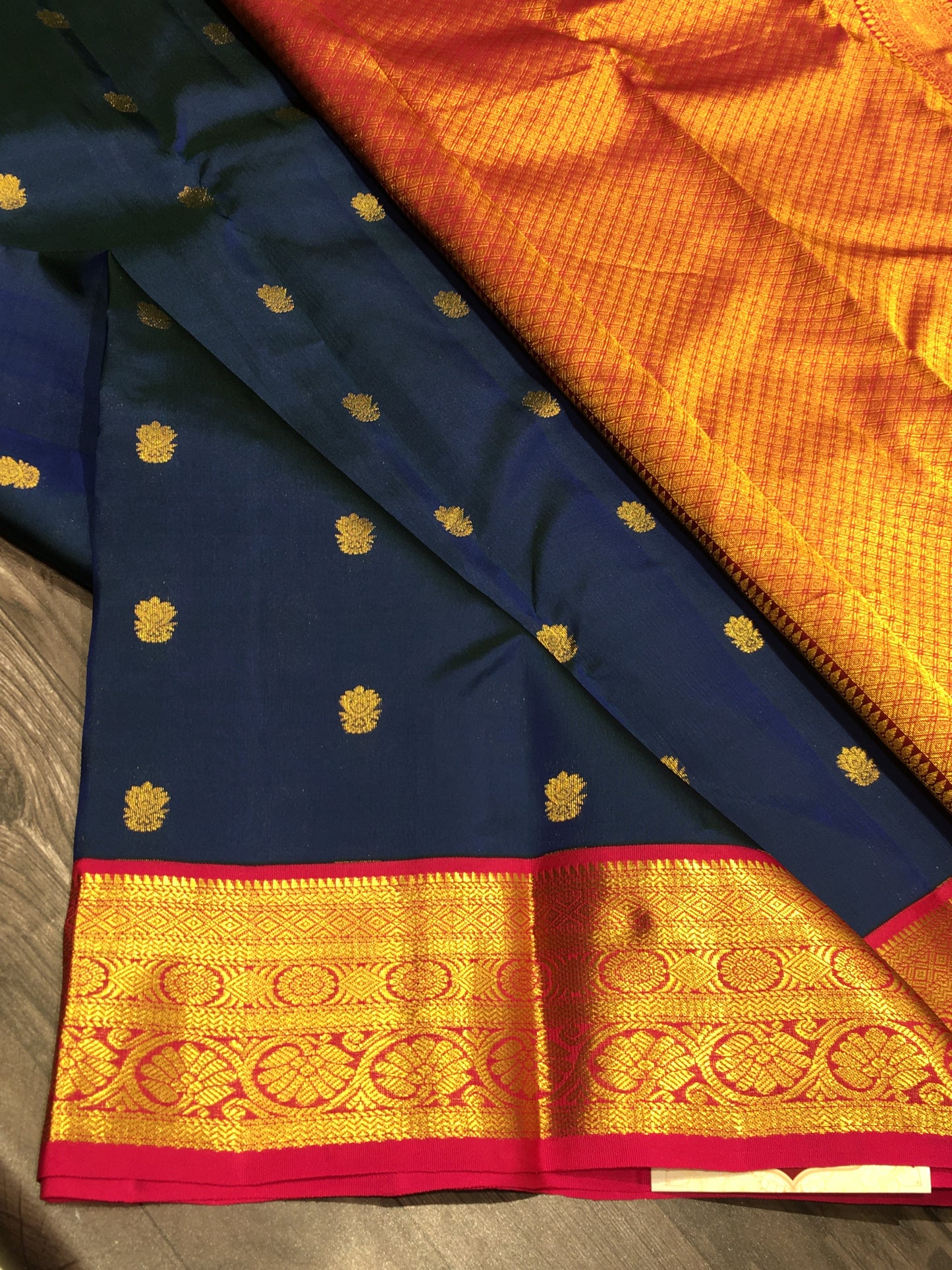 Pure Kanchipuram silk