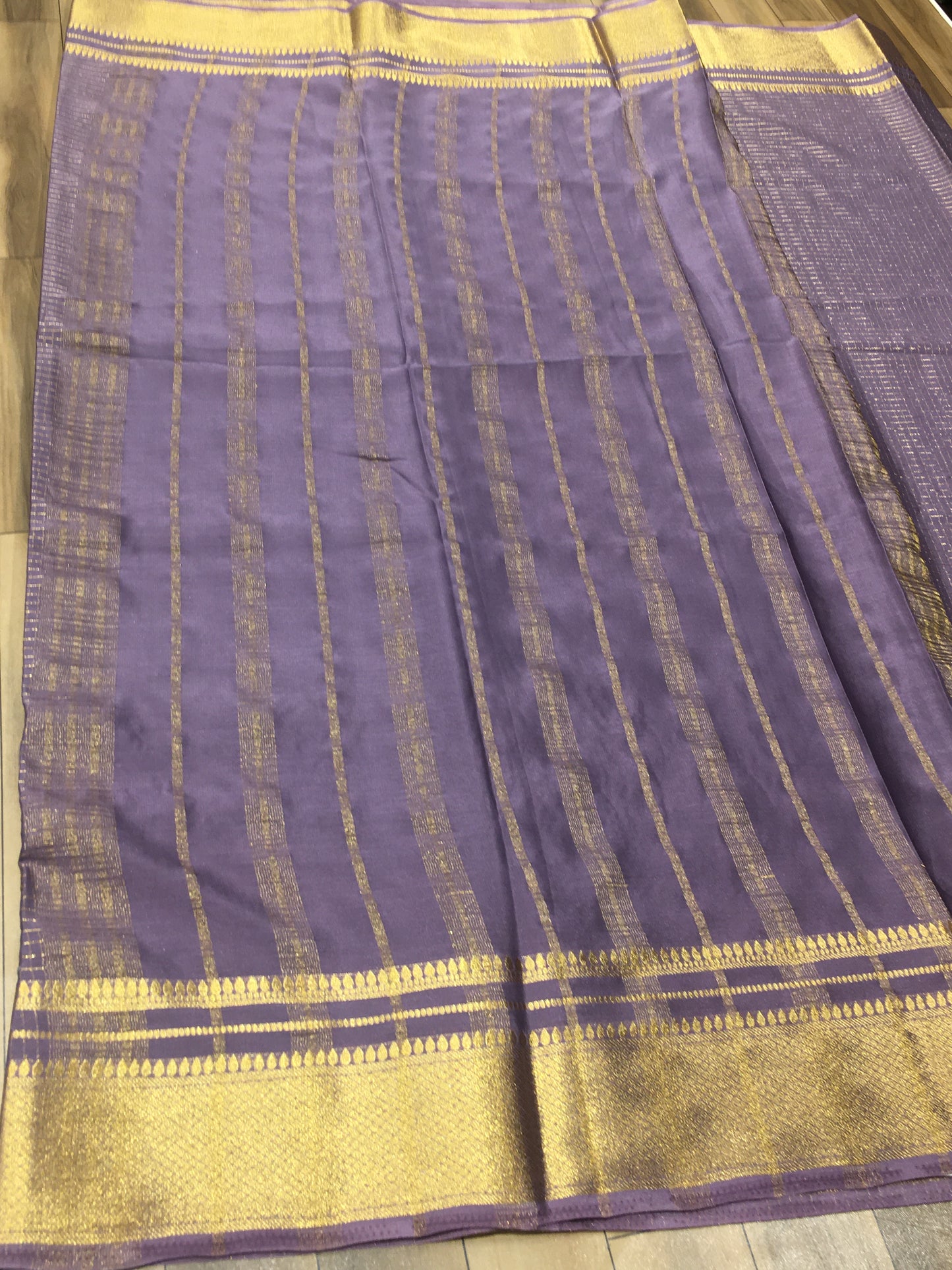 Semi Mysore crape silk