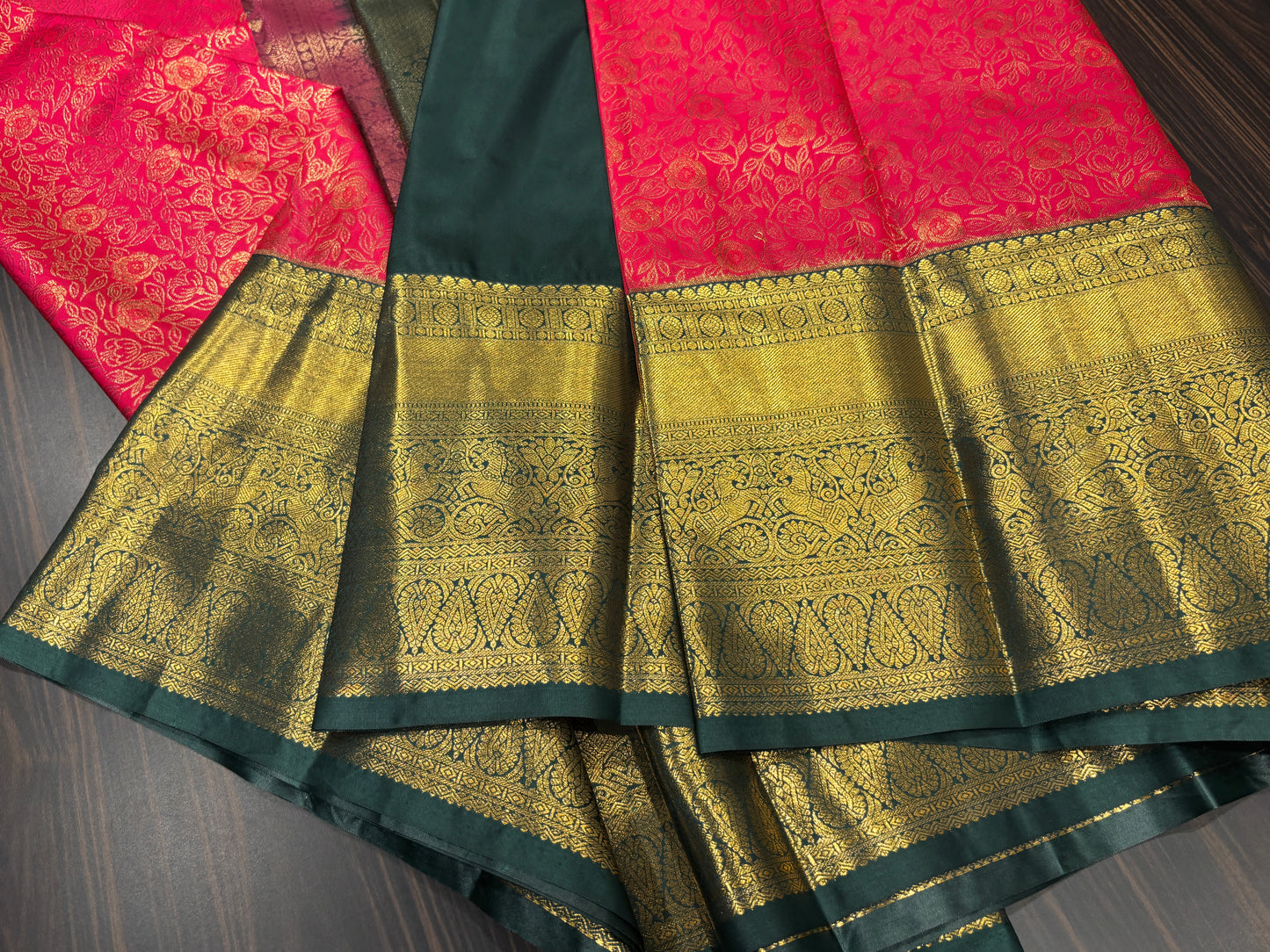 Semi Kanchipuram silk