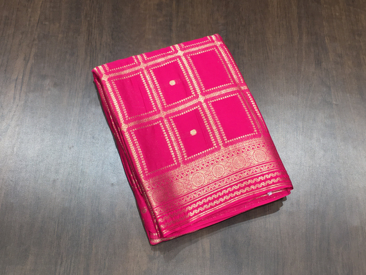 Semi Mysore Crape Silk