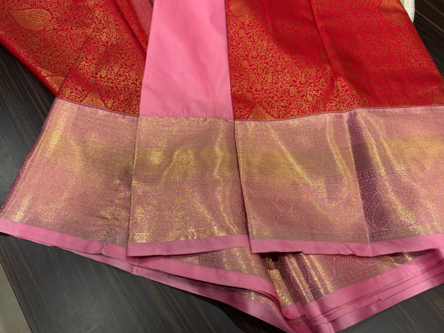 Semi Kanchipuram silk