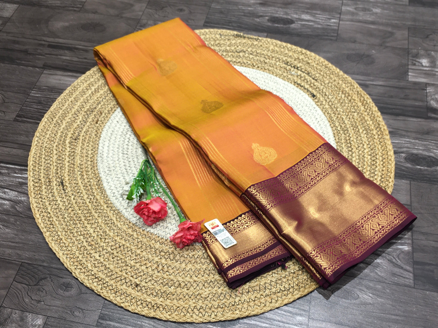 Pure Kanchipuram silk