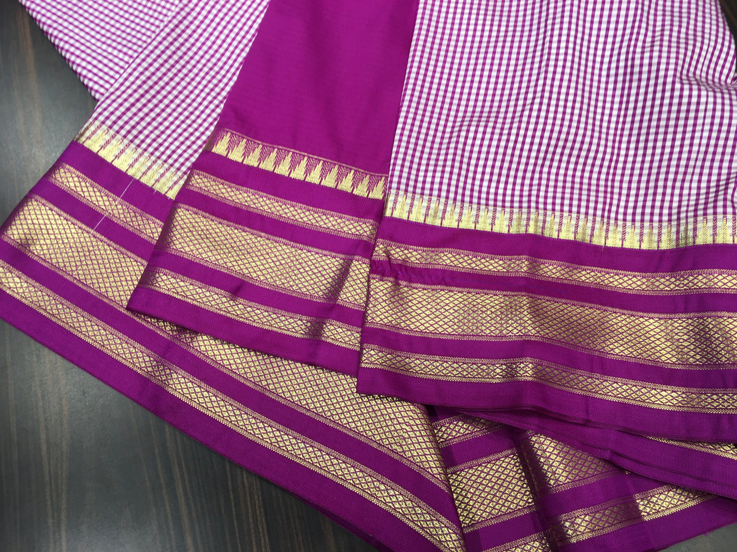 Semi Kanchipuram silk