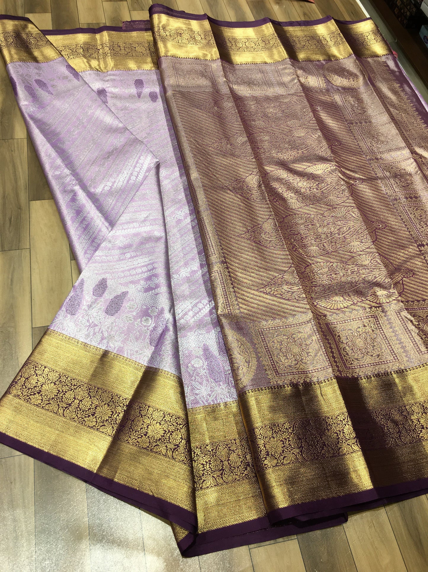 Semi Kanchipuram tissue