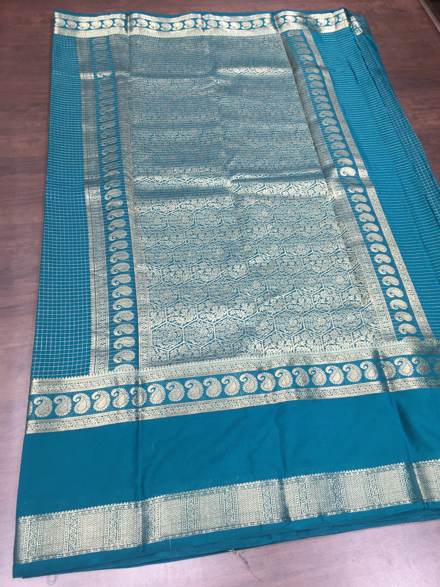 Semi Mysore Crape Silk