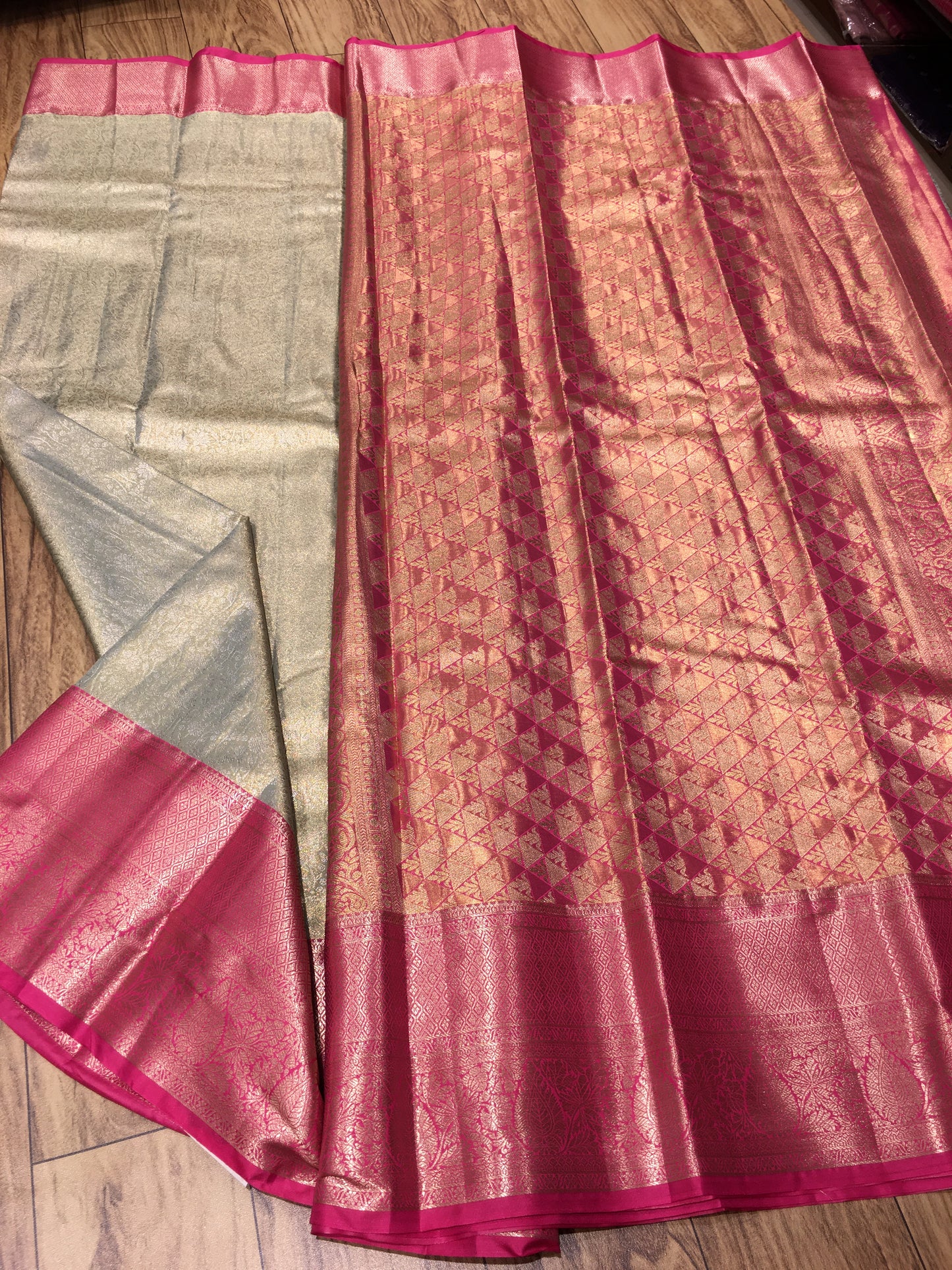 Semi Kanchipuram tissue
