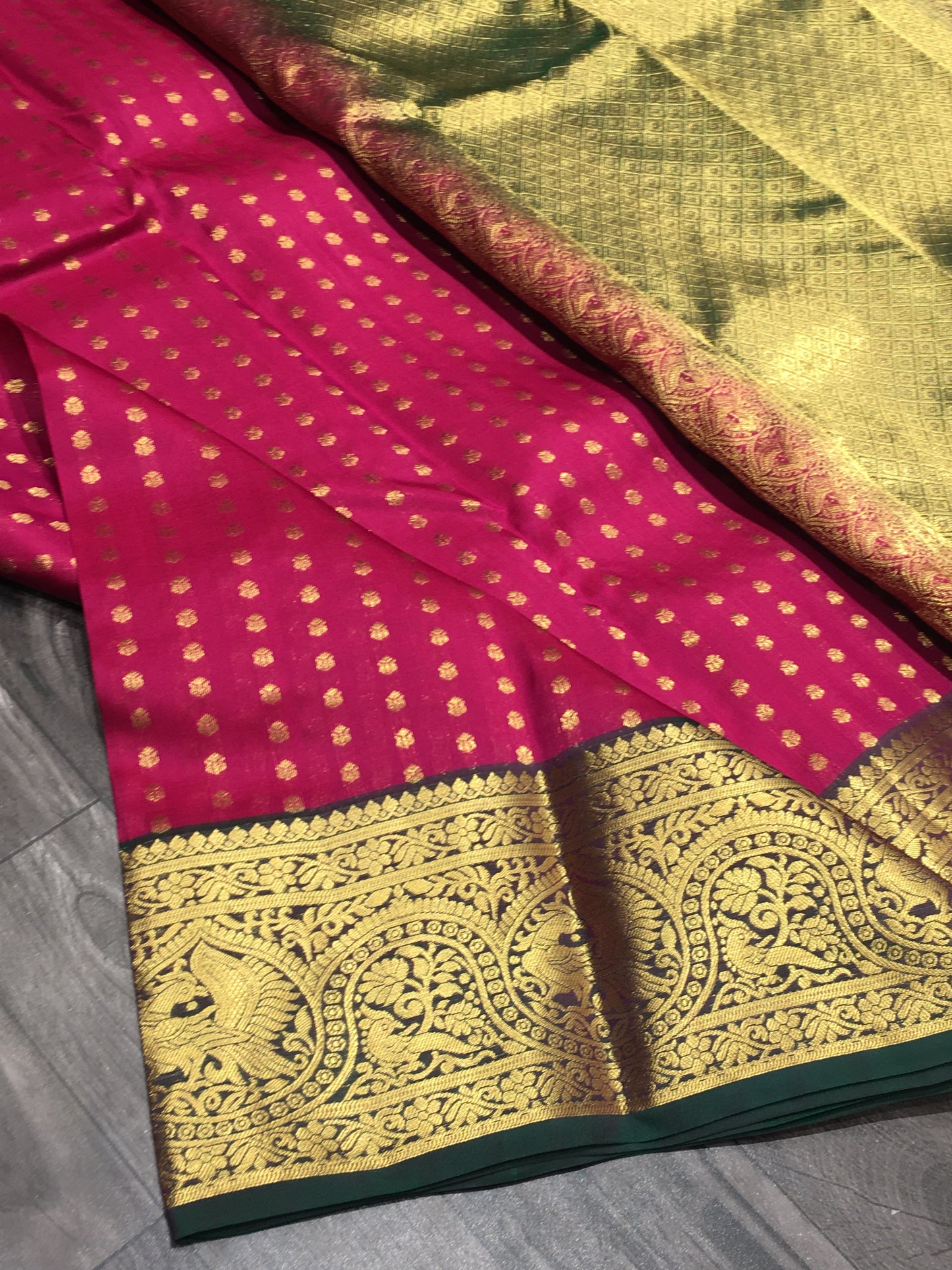 Pure Kanchipuram silk