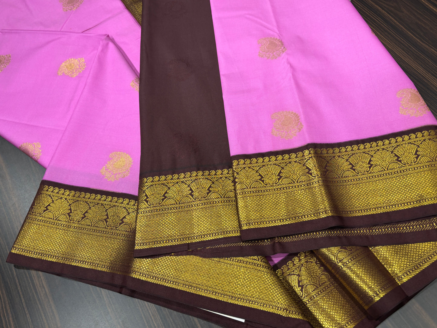 Semi Kanchipuram silk