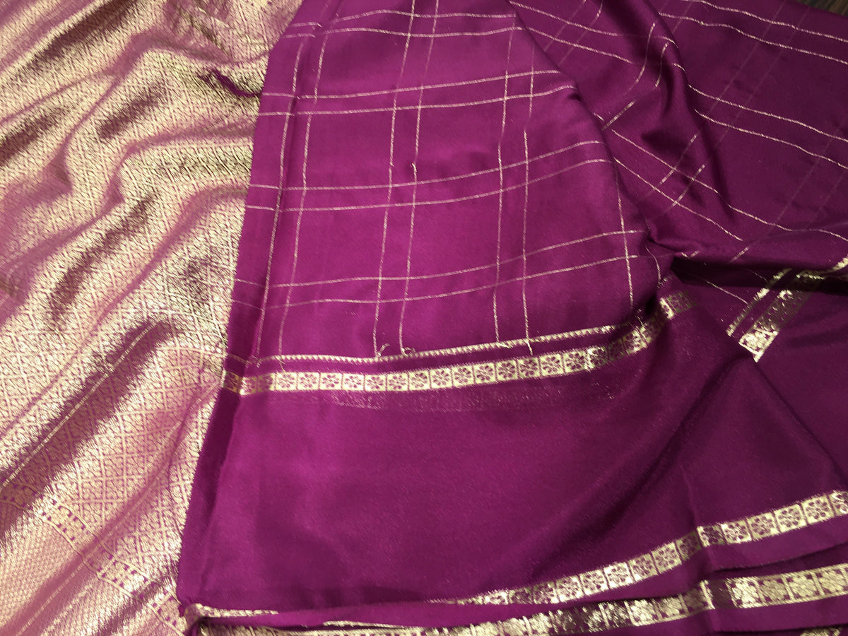 Semi Mysore Crape
