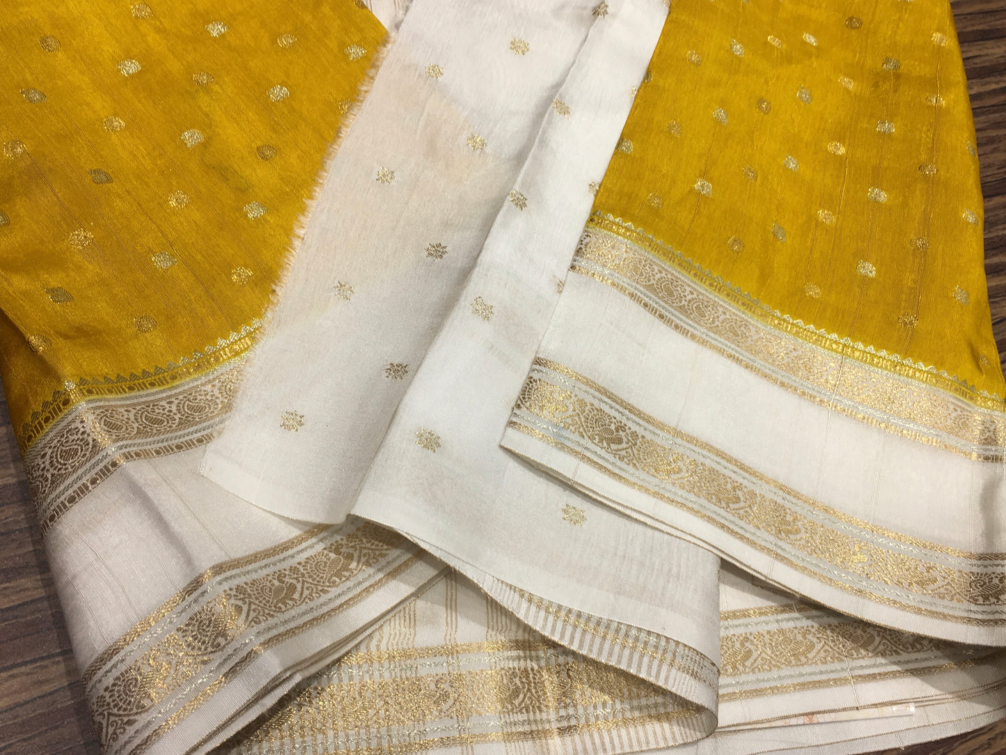 Soft tussar saree