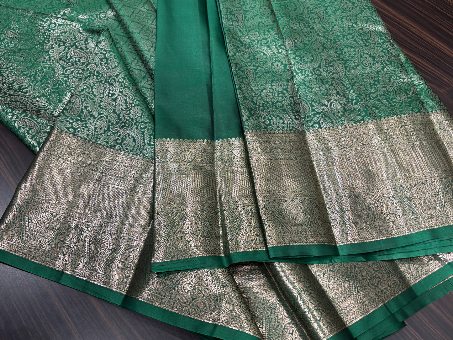 Semi Kanchipuram silk