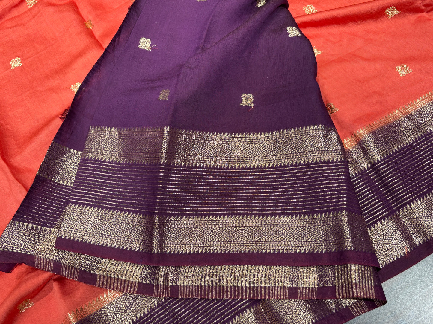 Semi Mysore crape