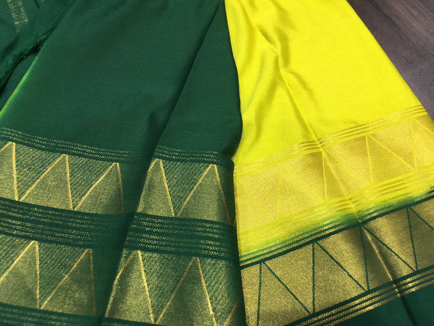 Semi Mysore Crape Silk