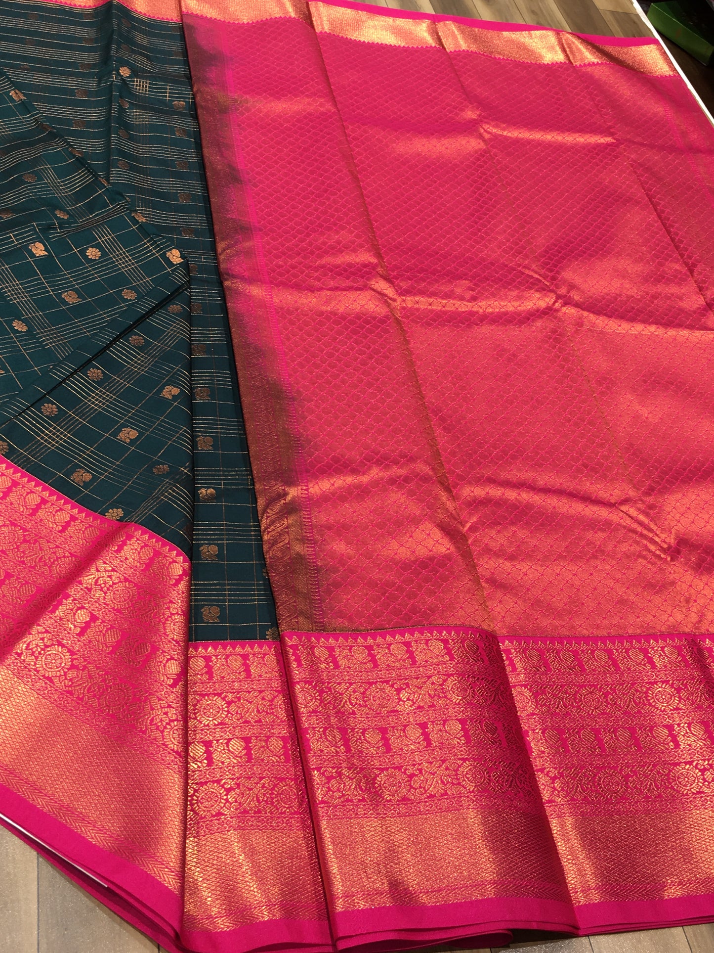 Semi Kanchipuram silk