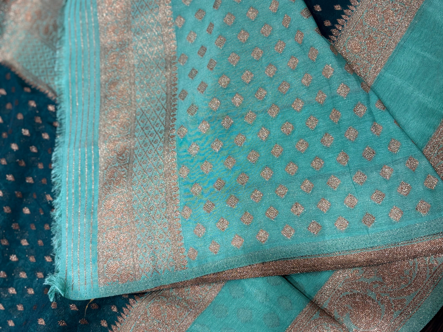 Chiffon georgette saree