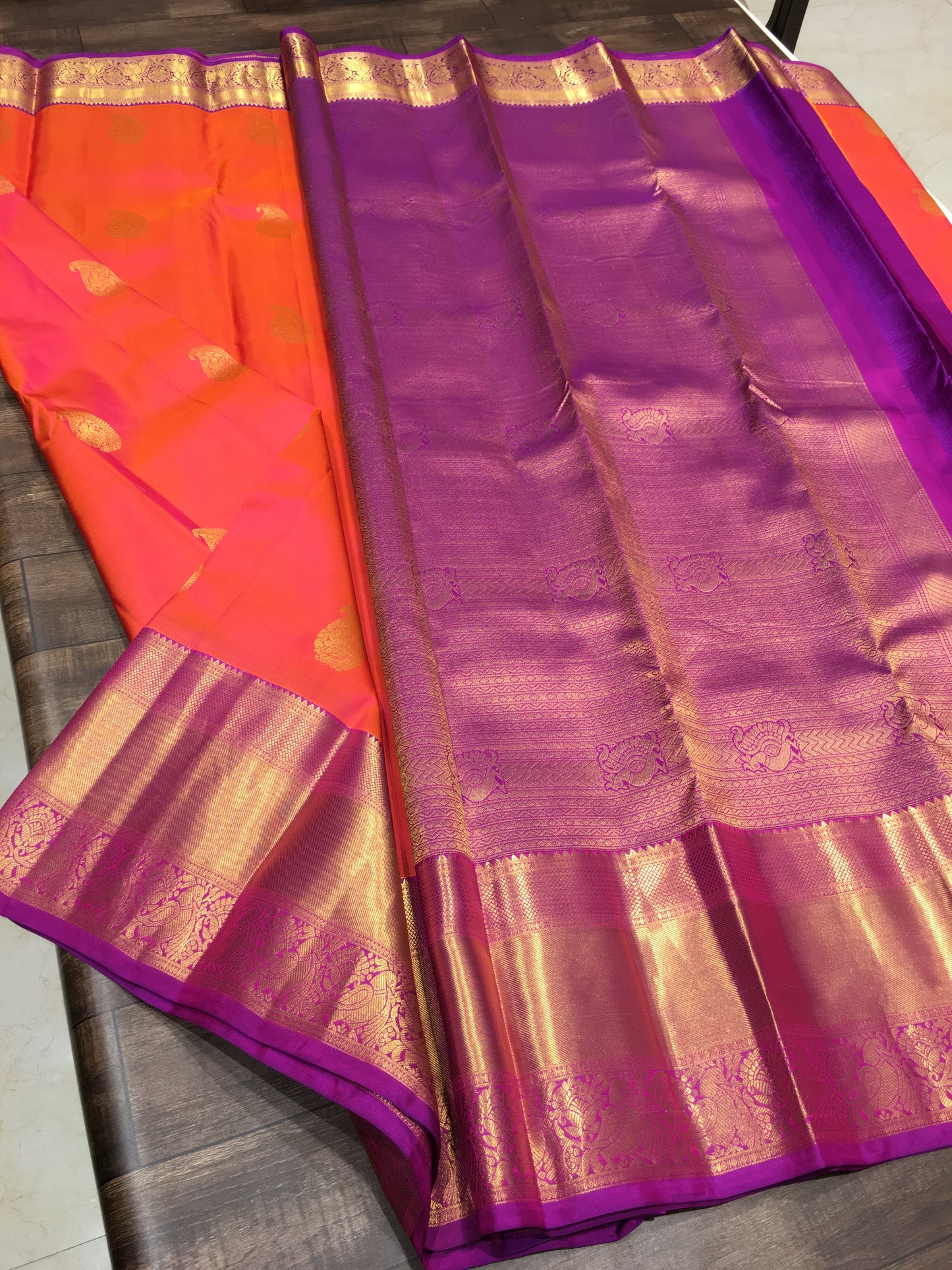Pure Kanchipuram silk