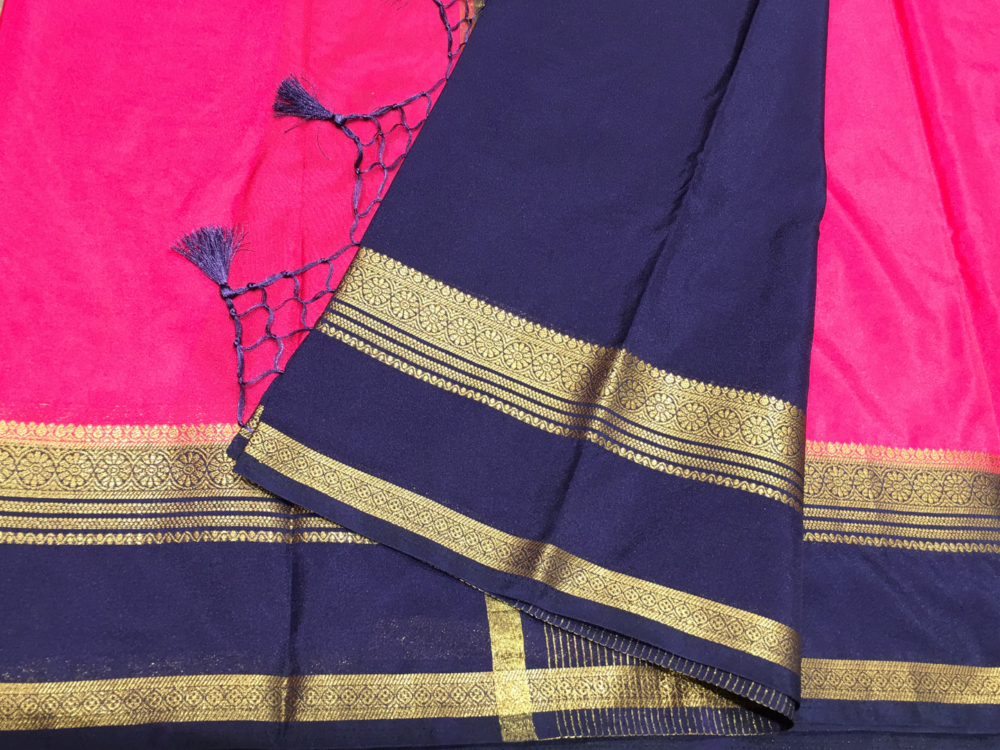Semi Mysore Crape Silk
