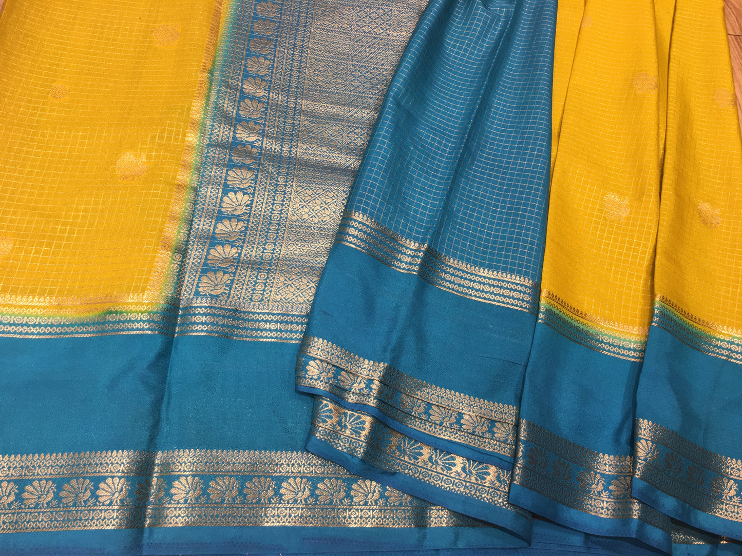 Semi Mysore Crape Silk